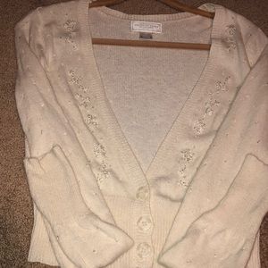 Beaded cropped cardigan by American Eagle